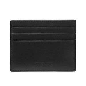 NWT - Michael Kors Men’s Odin Leather Card Case, Black – RFID Blocking